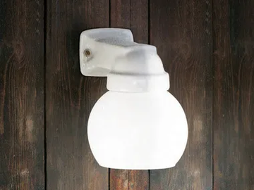 QUARANTA - Ceramic wall lamp with fixed arm by Aldo Bernardi - view 2